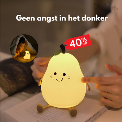 Oplaadbaar LED-nachtlampje in peervorm