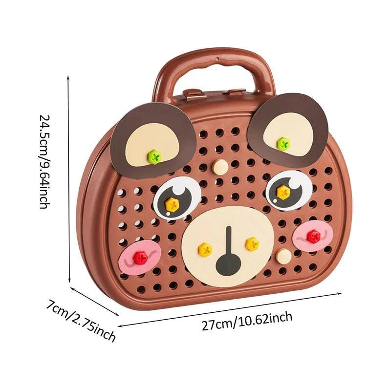 Montessori Gereedschapskist - Creatief Educatief Speelgoed