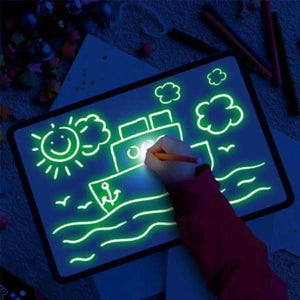 Magic GlowDoodle Pad - lichtgevende tekentablet